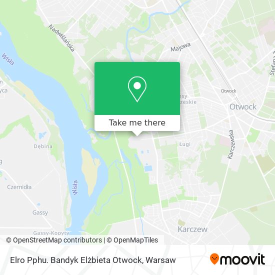 Elro Pphu. Bandyk Elżbieta Otwock map