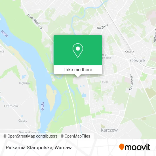 Piekarnia Staropolska map