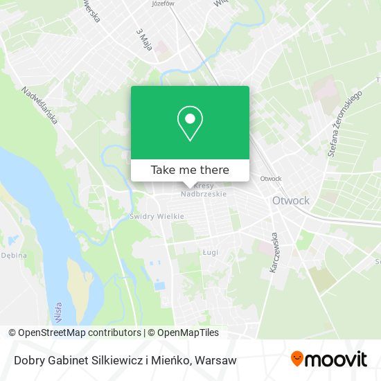 Dobry Gabinet Silkiewicz i Mieńko map