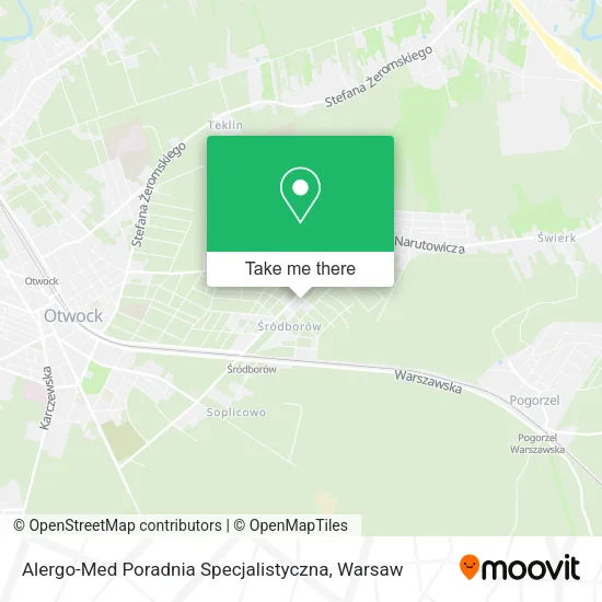 Карта Alergo-Med Poradnia Specjalistyczna