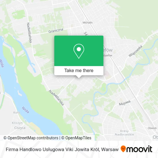 Firma Handlowo Usługowa Viki Jowita Król map