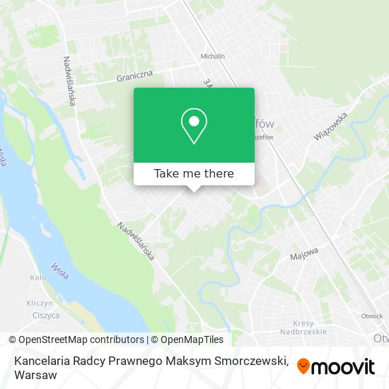 Kancelaria Radcy Prawnego Maksym Smorczewski map