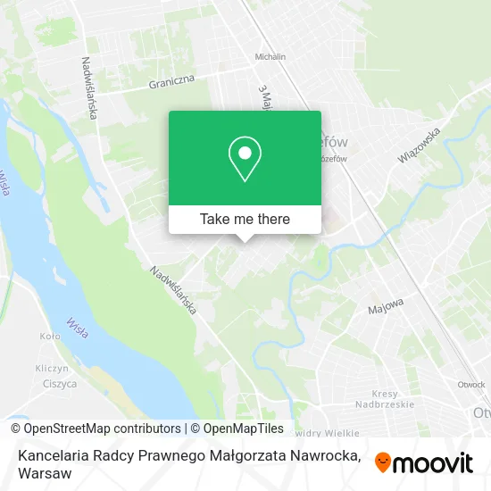 Kancelaria Radcy Prawnego Małgorzata Nawrocka map