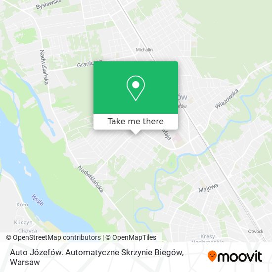 Auto Józefów. Automatyczne Skrzynie Biegów map