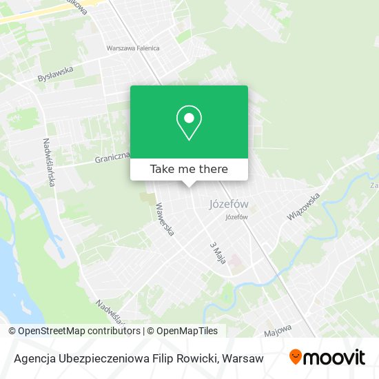 Agencja Ubezpieczeniowa Filip Rowicki map