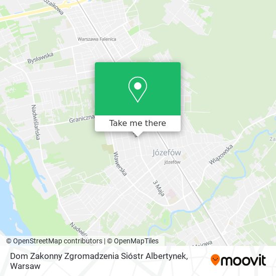 Dom Zakonny Zgromadzenia Sióstr Albertynek map