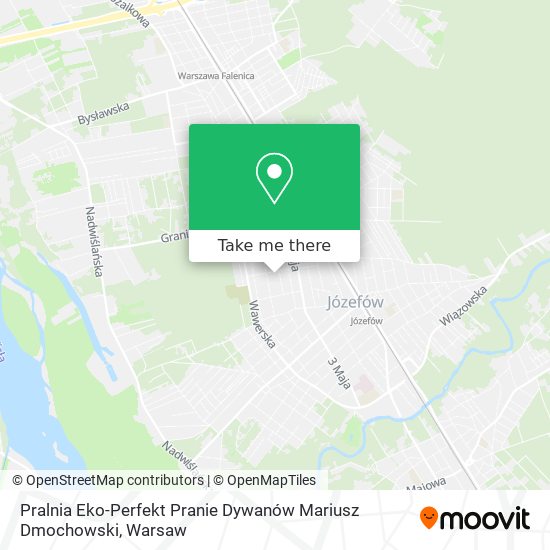 Pralnia Eko-Perfekt Pranie Dywanów Mariusz Dmochowski map