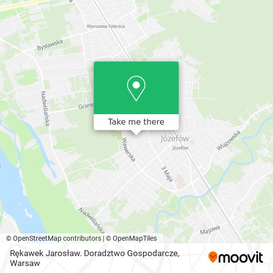 Rękawek Jarosław. Doradztwo Gospodarcze map