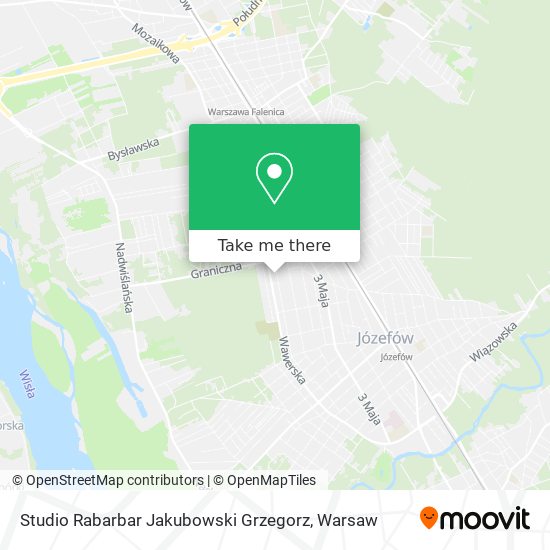 Studio Rabarbar Jakubowski Grzegorz map