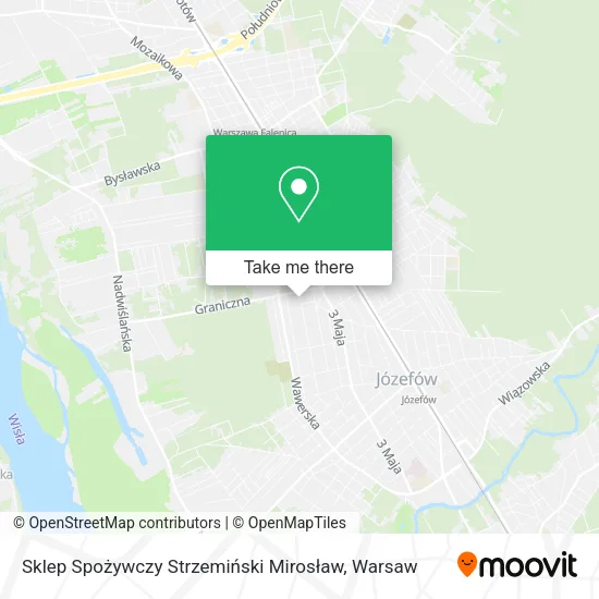 Sklep Spożywczy Strzemiński Mirosław map