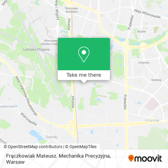 Карта Frączkowiak Mateusz. Mechanika Precyzyjna