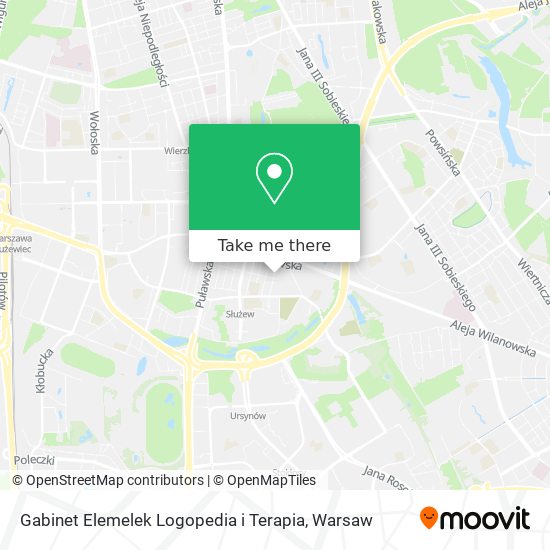 Gabinet Elemelek Logopedia i Terapia map