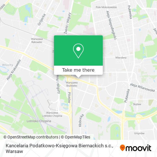 Kancelaria Podatkowo-Księgowa Biernackich s.c. map