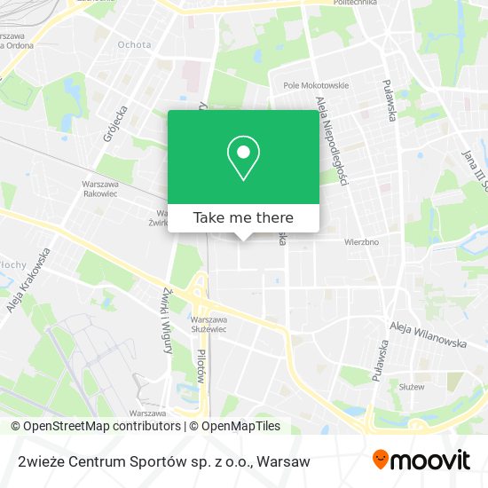 2wieże Centrum Sportów sp. z o.o. map