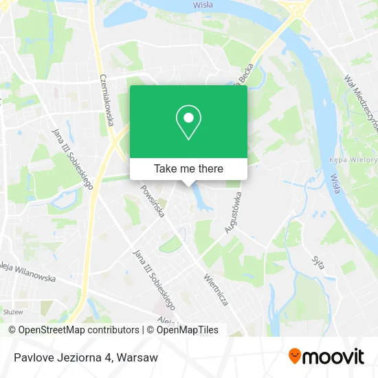 Pavlove Jeziorna 4 map