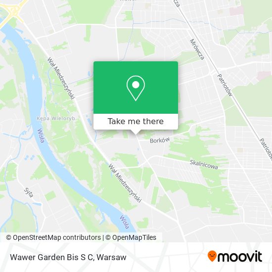 Wawer Garden Bis S C map