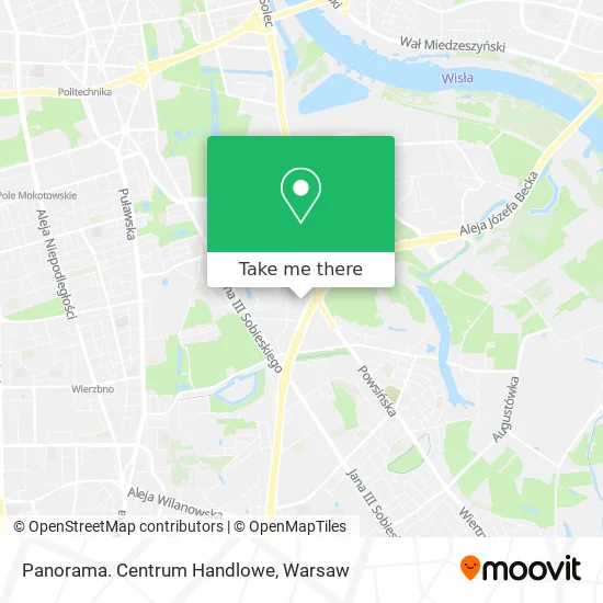 Panorama. Centrum Handlowe map