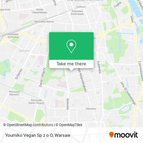 Youmiko Vegan Sp z o O map