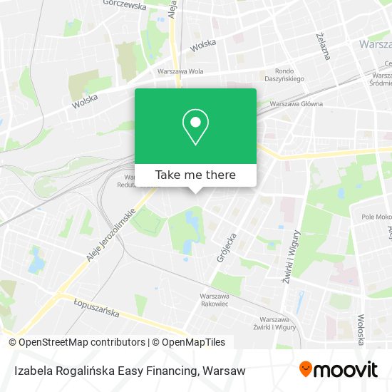 Izabela Rogalińska Easy Financing map