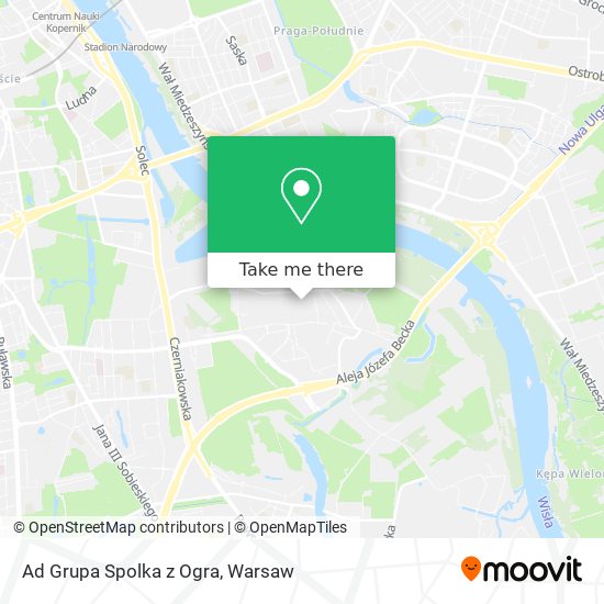 Ad Grupa Spolka z Ogra map