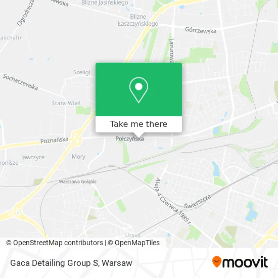 Карта Gaca Detailing Group S