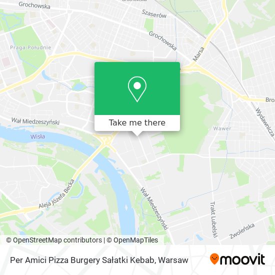 Per Amici Pizza Burgery Sałatki Kebab map