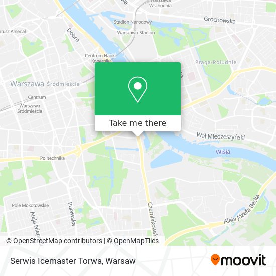 Serwis Icemaster Torwa map