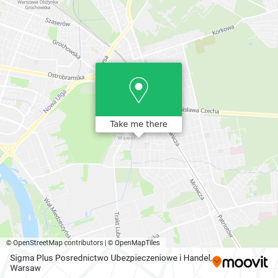 Sigma Plus Posrednictwo Ubezpieczeniowe i Handel map