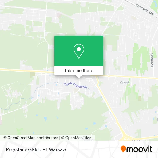 Карта Przystaneksklep Pl