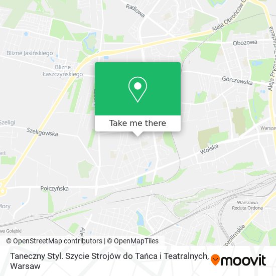 Taneczny Styl. Szycie Strojów do Tańca i Teatralnych map