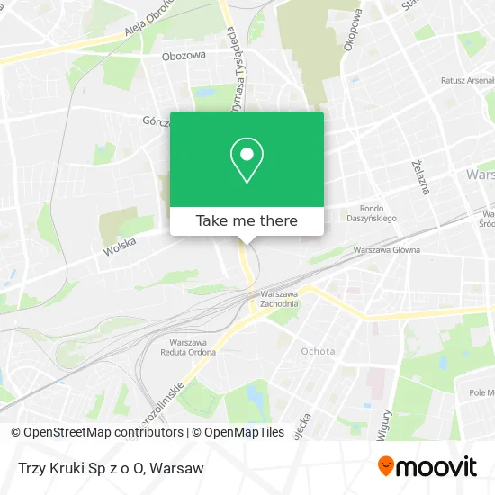 Карта Trzy Kruki Sp z o O