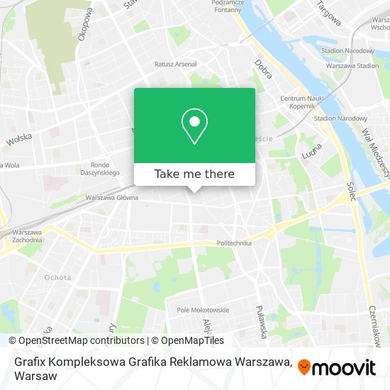 Grafix Kompleksowa Grafika Reklamowa Warszawa map