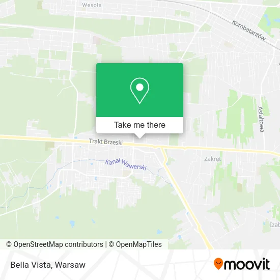 Bella Vista map