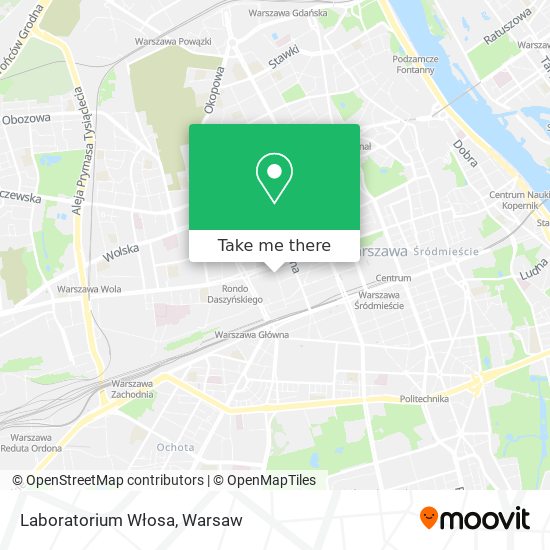 Laboratorium Włosa map