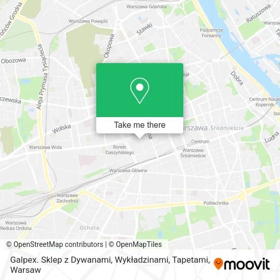 Galpex. Sklep z Dywanami, Wykładzinami, Tapetami map