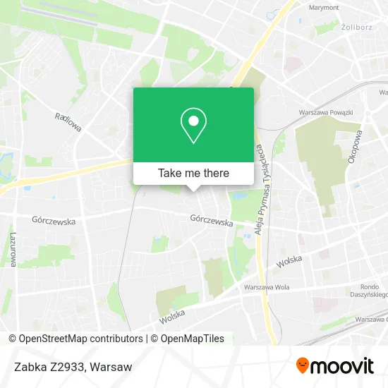 Zabka Z2933 map