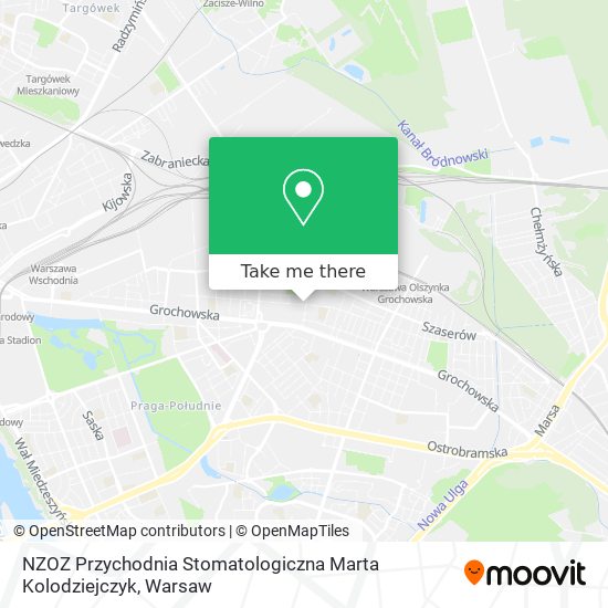 NZOZ Przychodnia Stomatologiczna Marta Kolodziejczyk map