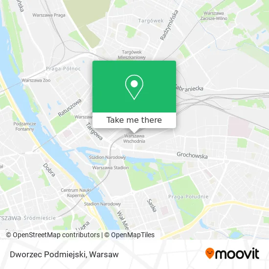 Карта Dworzec Podmiejski