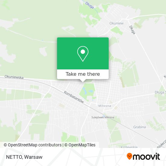 NETTO map