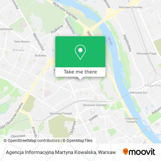 Agencja Informacyjna Martyna Kowalska map