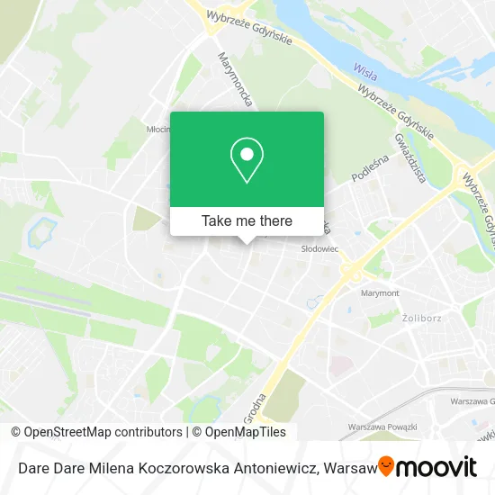 Dare Dare Milena Koczorowska Antoniewicz map