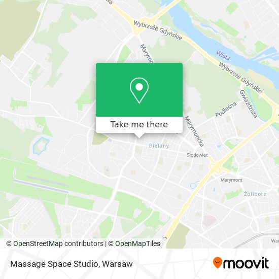 Massage Space Studio map