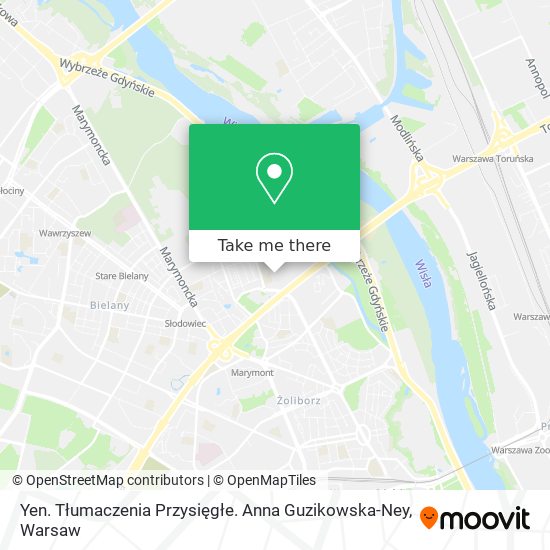 Yen. Tłumaczenia Przysięgłe. Anna Guzikowska-Ney map