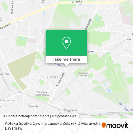 Apteka Spółka Cywilna Łasiska Żelazek D Morawska I map