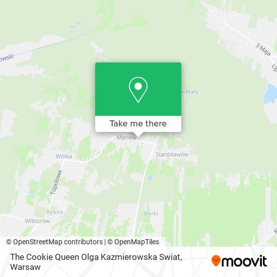 The Cookie Queen Olga Kazmierowska Swiat map