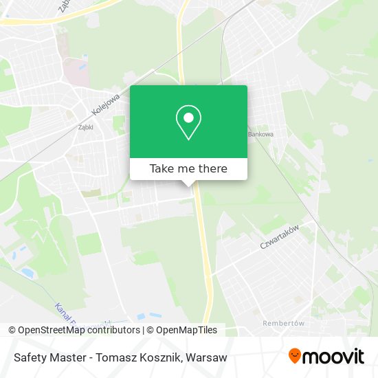 Safety Master - Tomasz Kosznik map