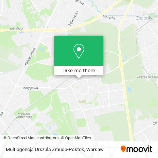 Карта Multiagencja Urszula Żmuda-Postek