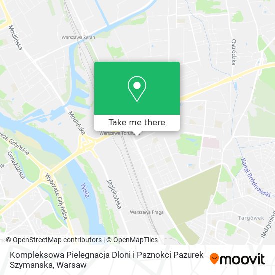 Карта Kompleksowa Pielegnacja Dloni i Paznokci Pazurek Szymanska