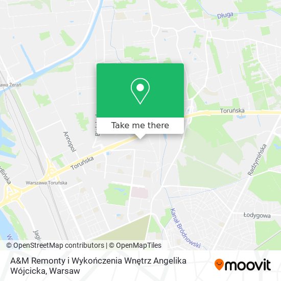 A&M Remonty i Wykończenia Wnętrz Angelika Wójcicka map