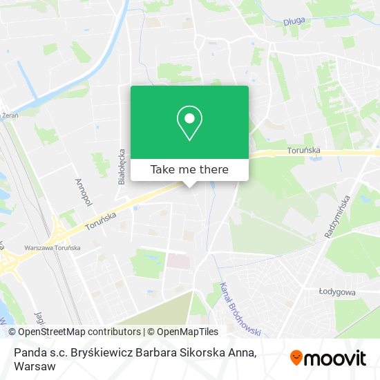 Panda s.c. Bryśkiewicz Barbara Sikorska Anna map